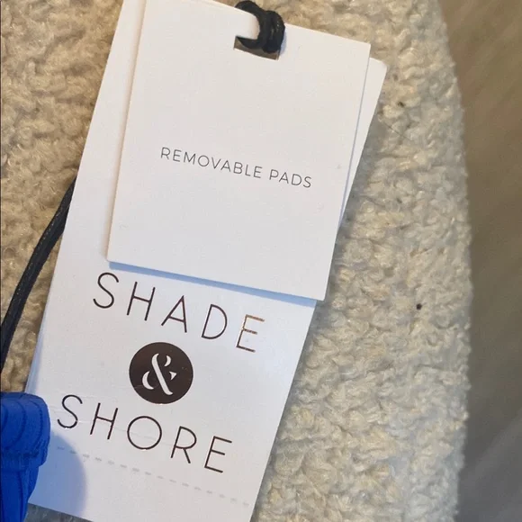 BNWT Shade & Shore Vibrant Blue Bikini Top w CUPSHE Tie Dyed Bottoms 34DD/ Large - Picture 7 of 10